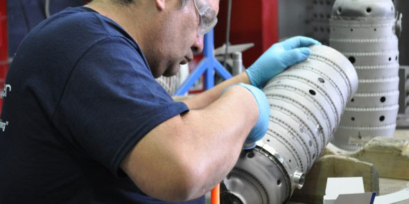 Power generation turbine repair